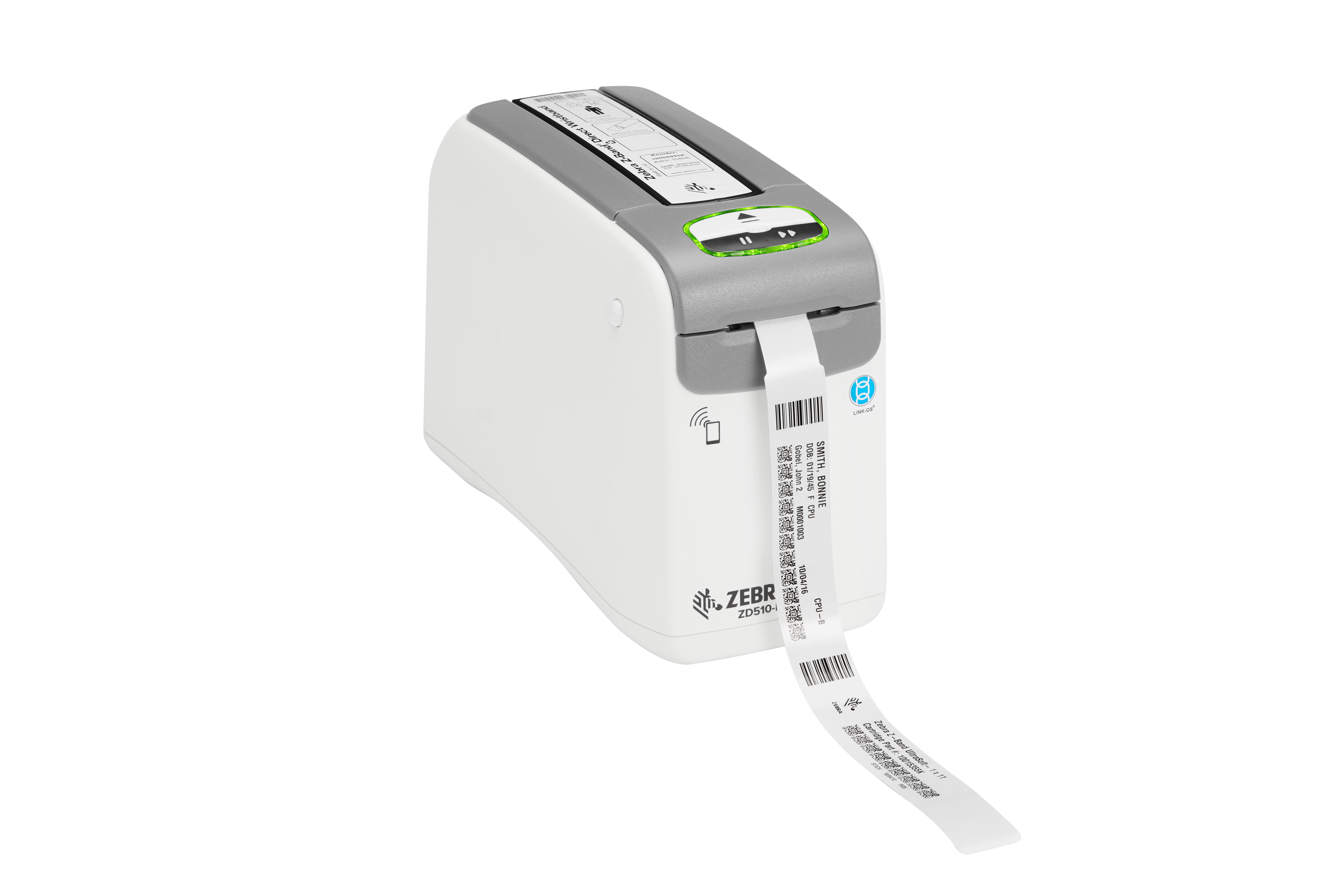 ZD510-HC Wristband Cartridge Printer