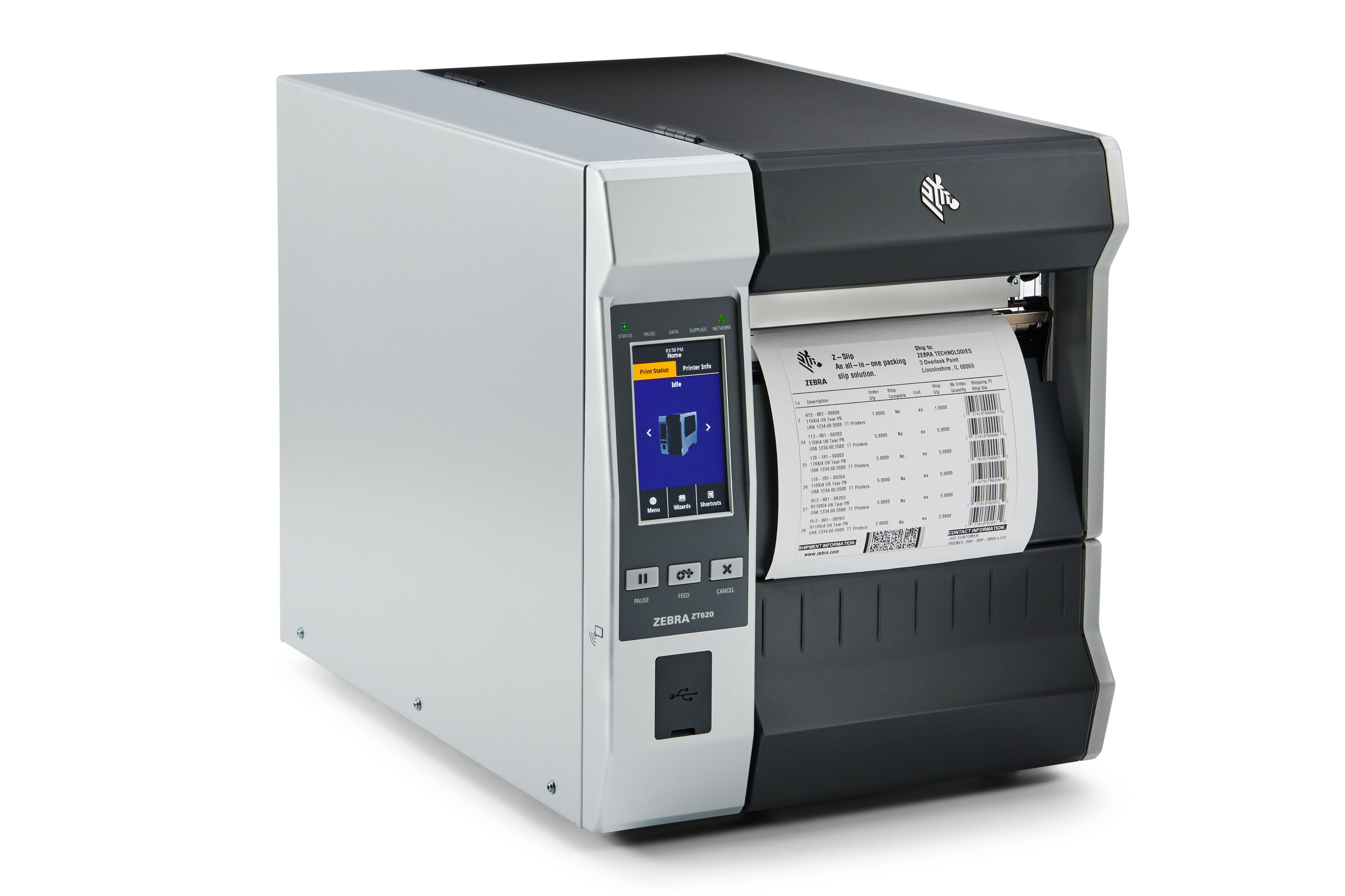 ZT620 High Performance Industrial 6-inch Wide Standard